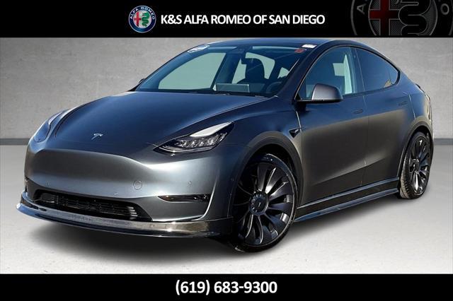 used 2020 Tesla Model Y car, priced at $28,888