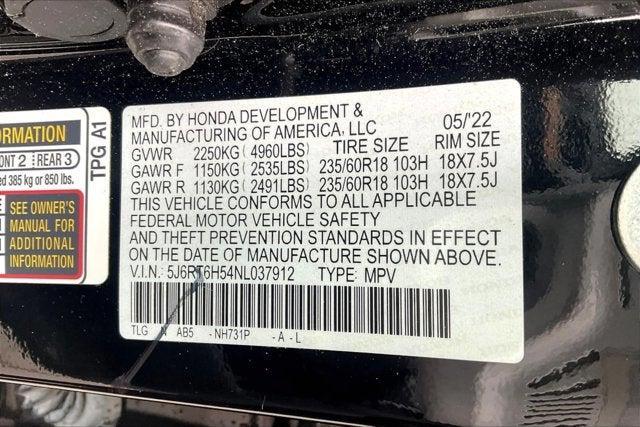 used 2022 Honda CR-V car, priced at $27,421