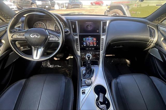 used 2021 INFINITI Q60 car, priced at $31,201