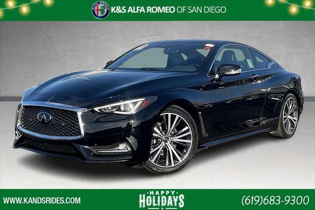 used 2021 INFINITI Q60 car, priced at $31,201