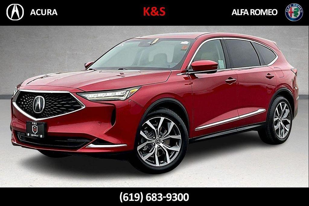 used 2022 Acura MDX car, priced at $37,999