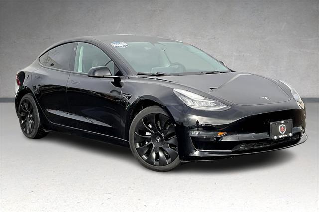 used 2022 Tesla Model 3 car, priced at $26,722