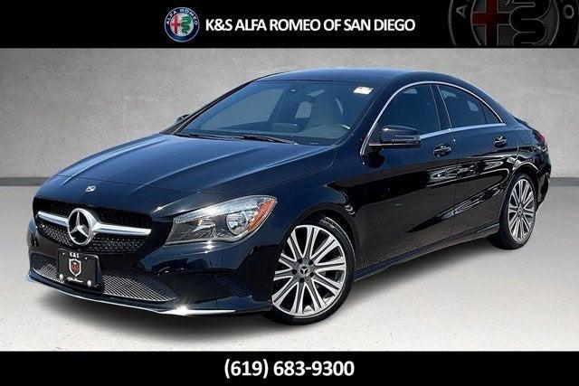 used 2018 Mercedes-Benz CLA 250 car, priced at $21,555