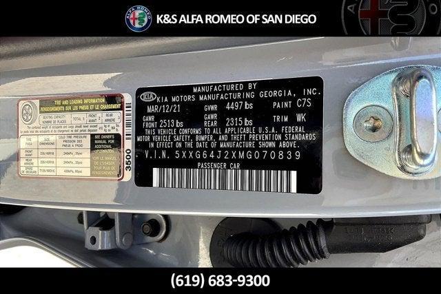 used 2021 Kia K5 car, priced at $25,555