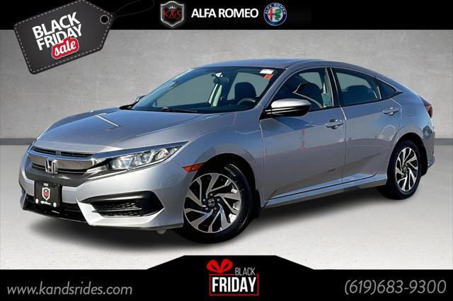 used 2018 Honda Civic car, priced at $18,800