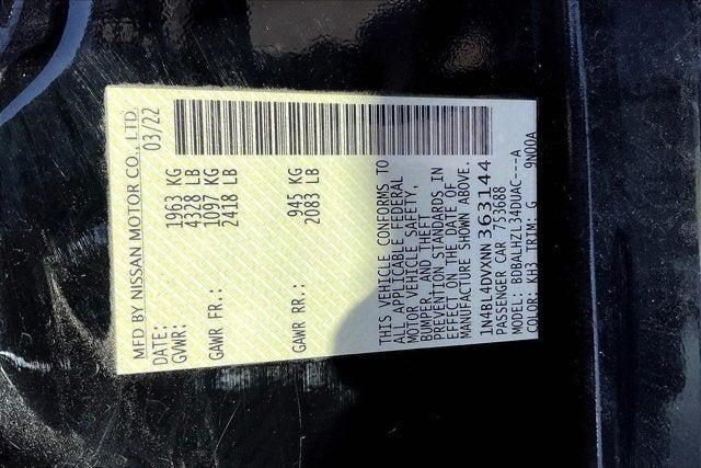 used 2022 Nissan Altima car, priced at $17,999