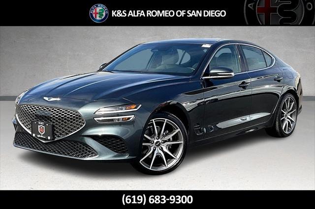 used 2023 Genesis G70 car, priced at $25,722