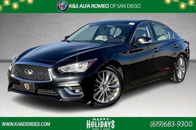 used 2022 INFINITI Q50 car, priced at $27,321