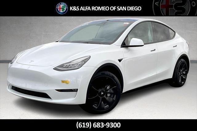 used 2021 Tesla Model Y car, priced at $29,621