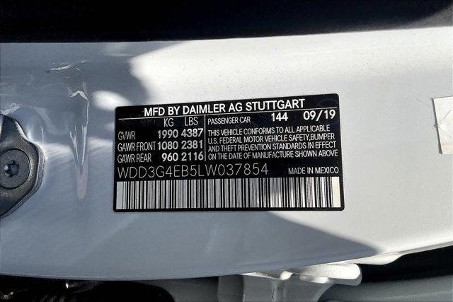 used 2020 Mercedes-Benz A-Class car, priced at $22,995