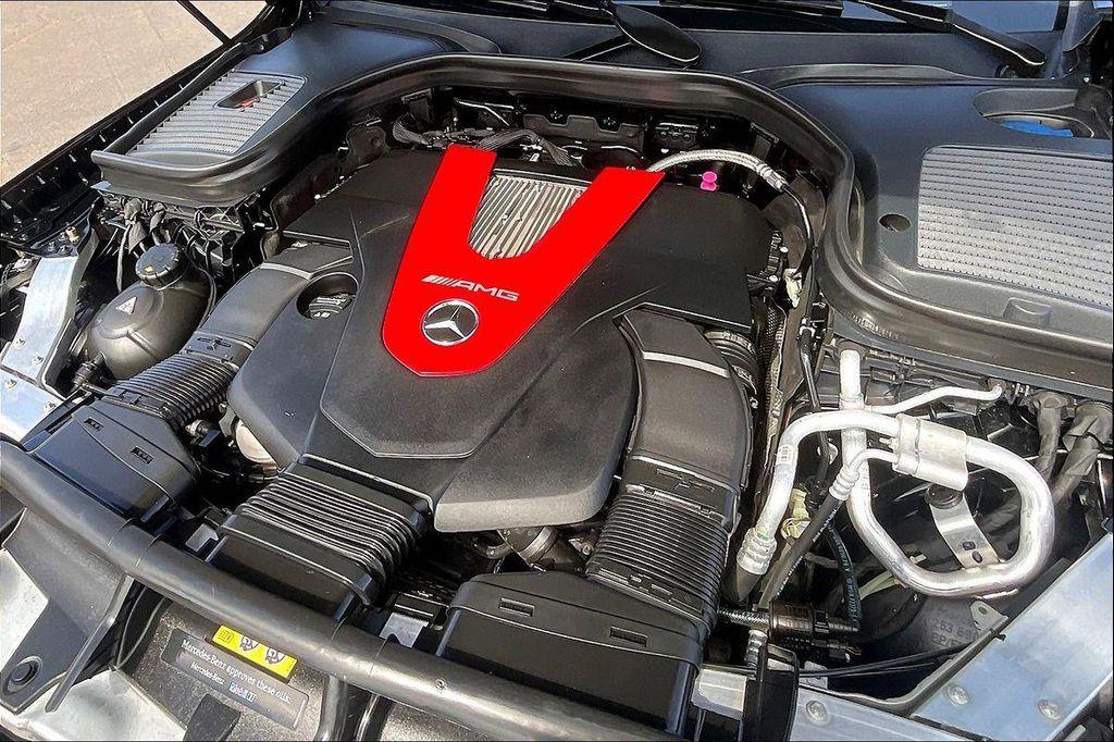 used 2018 Mercedes-Benz AMG GLC 43 car, priced at $22,751