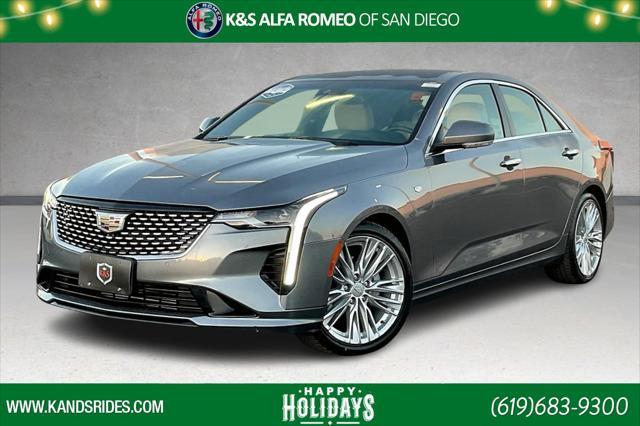 used 2022 Cadillac CT4 car, priced at $27,421