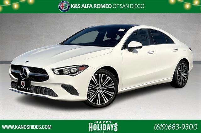 used 2021 Mercedes-Benz CLA 250 car, priced at $27,555