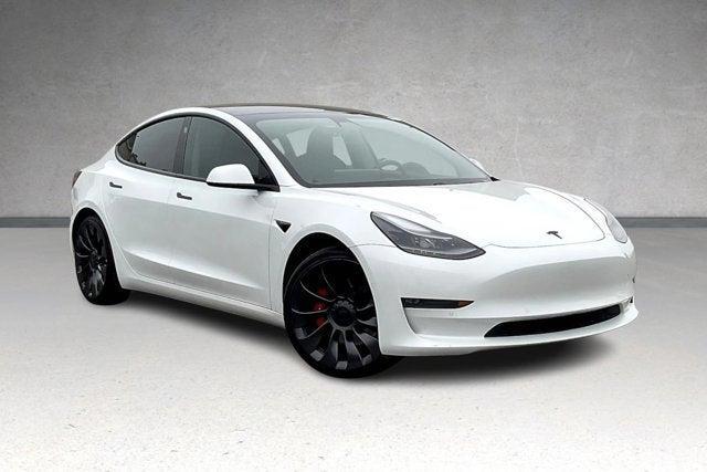 used 2021 Tesla Model 3 car, priced at $26,999