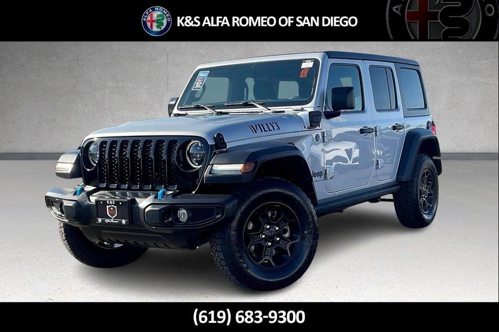 used 2023 Jeep Wrangler 4xe car, priced at $26,999