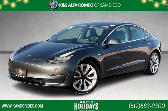 used 2018 Tesla Model 3 car, priced at $22,500