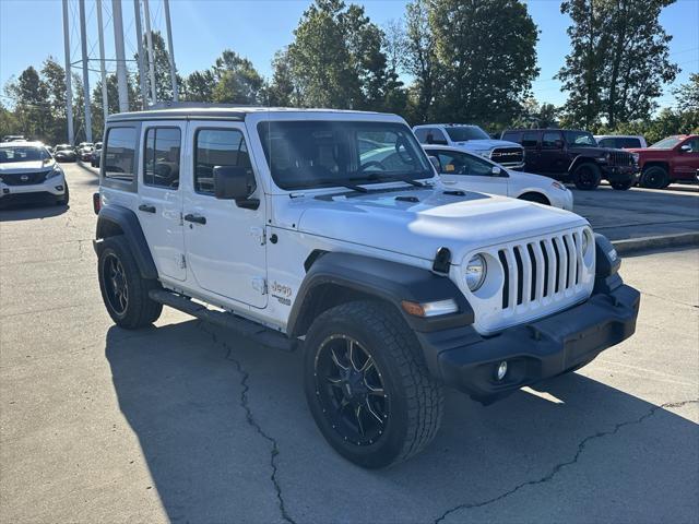 used 2018 Jeep Wrangler Unlimited car, priced at $21,500