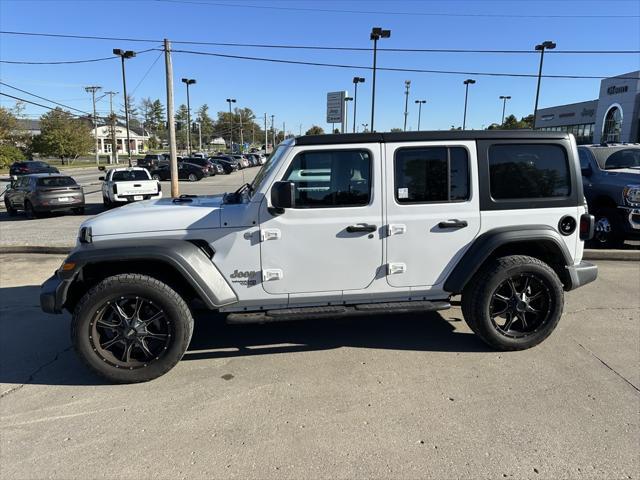 used 2018 Jeep Wrangler Unlimited car, priced at $21,500