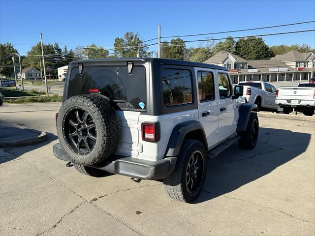 used 2018 Jeep Wrangler Unlimited car, priced at $21,500