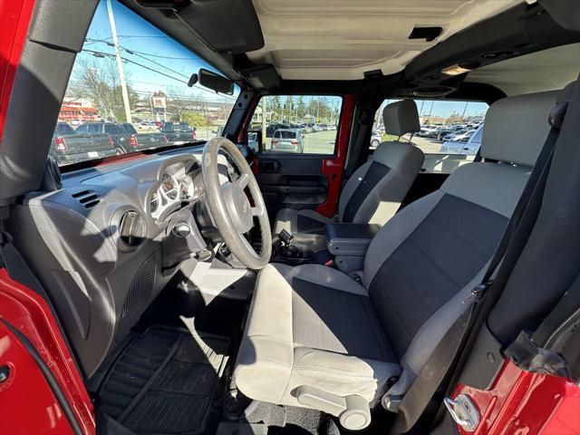 used 2010 Jeep Wrangler car, priced at $13,500