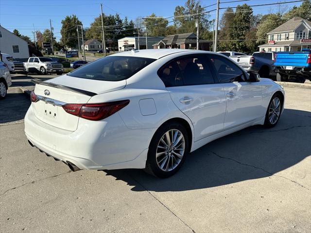 used 2018 INFINITI Q50 car, priced at $19,500