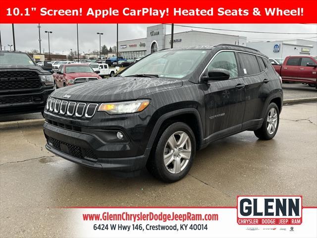 used 2022 Jeep Compass car, priced at $20,995