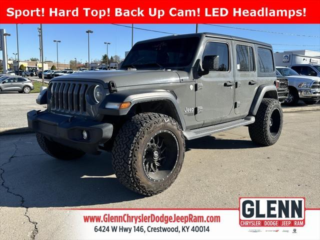 used 2018 Jeep Wrangler Unlimited car, priced at $20,995