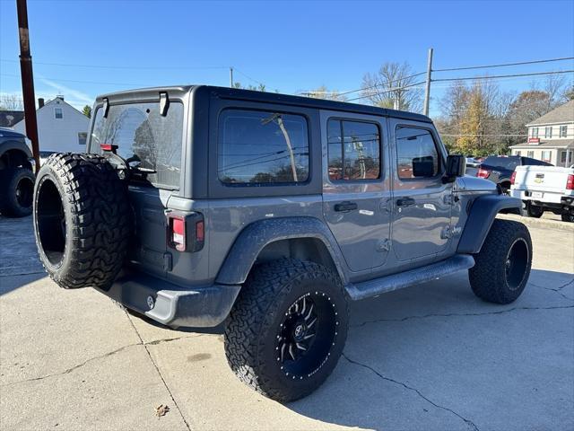 used 2018 Jeep Wrangler Unlimited car, priced at $20,995