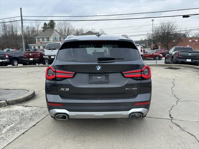 used 2022 BMW X3 car, priced at $33,500