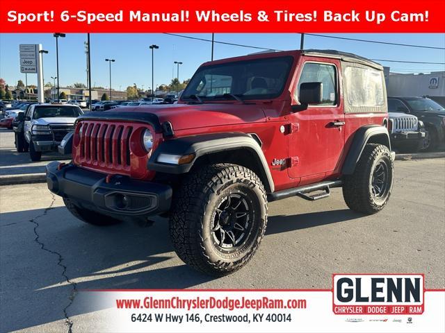 used 2019 Jeep Wrangler car, priced at $20,995