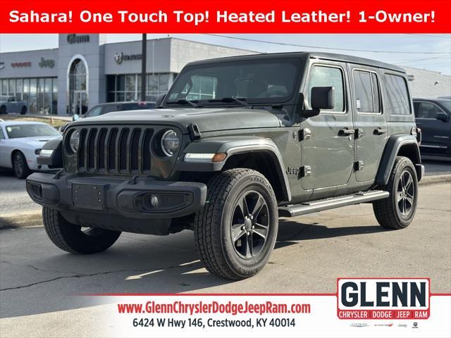 used 2021 Jeep Wrangler Unlimited car, priced at $31,995