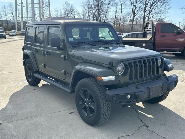 used 2021 Jeep Wrangler Unlimited car, priced at $31,995