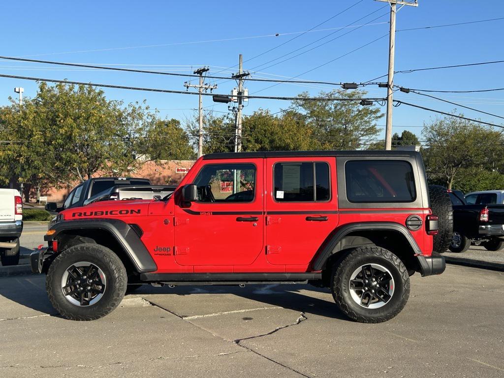 used 2021 Jeep Wrangler Unlimited car, priced at $33,500
