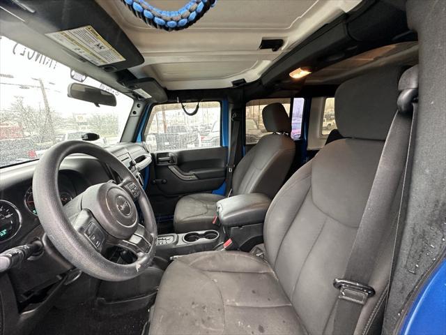 used 2015 Jeep Wrangler Unlimited car, priced at $16,995