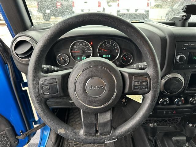 used 2015 Jeep Wrangler Unlimited car, priced at $16,995