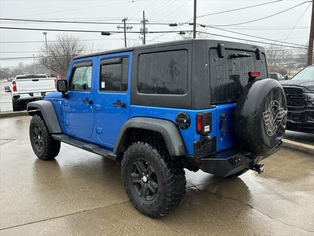 used 2015 Jeep Wrangler Unlimited car, priced at $16,995