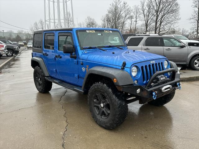 used 2015 Jeep Wrangler Unlimited car, priced at $16,995