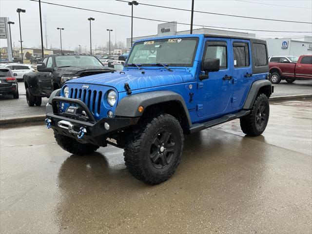 used 2015 Jeep Wrangler Unlimited car, priced at $16,995