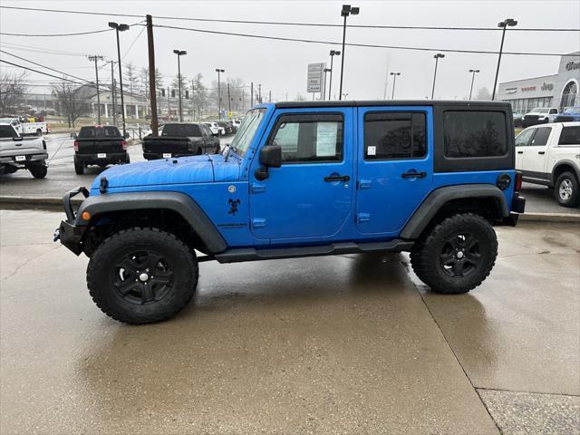 used 2015 Jeep Wrangler Unlimited car, priced at $16,995