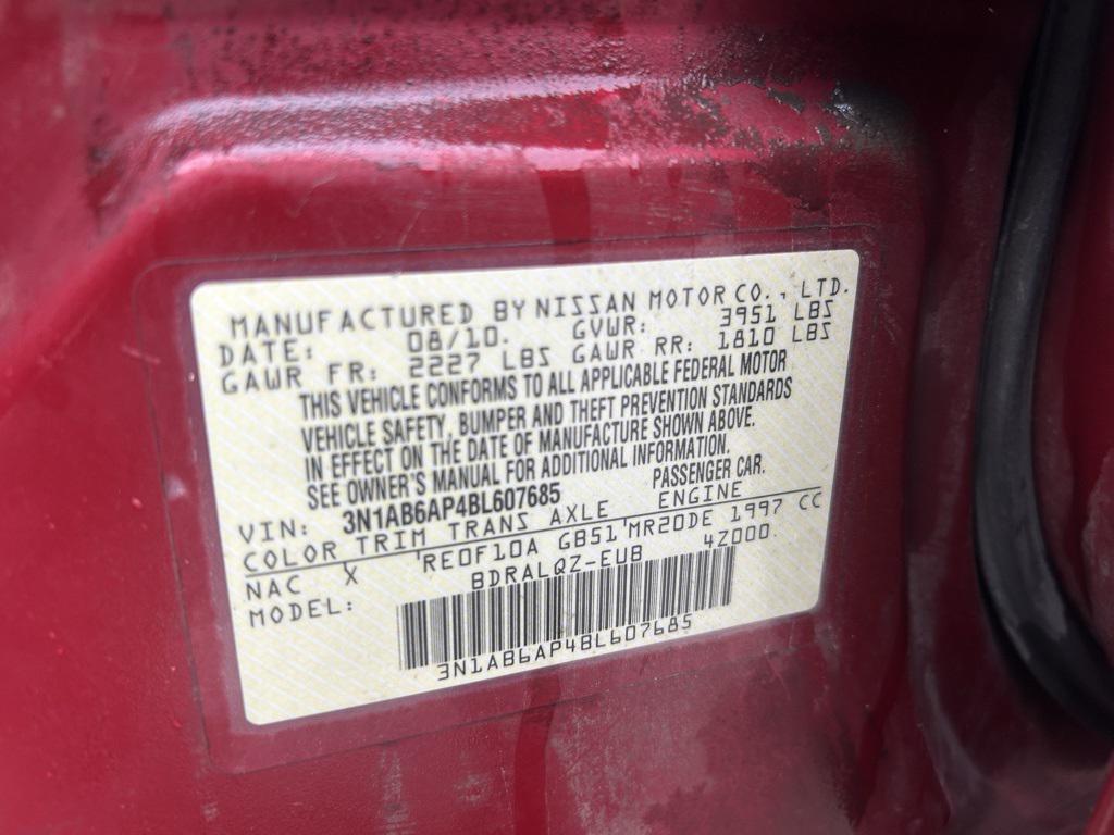 used 2011 Nissan Sentra car, priced at $2,995