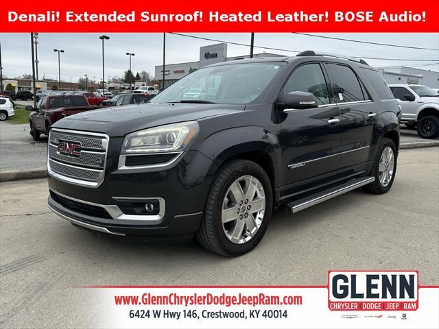 used 2016 GMC Acadia car, priced at $16,995