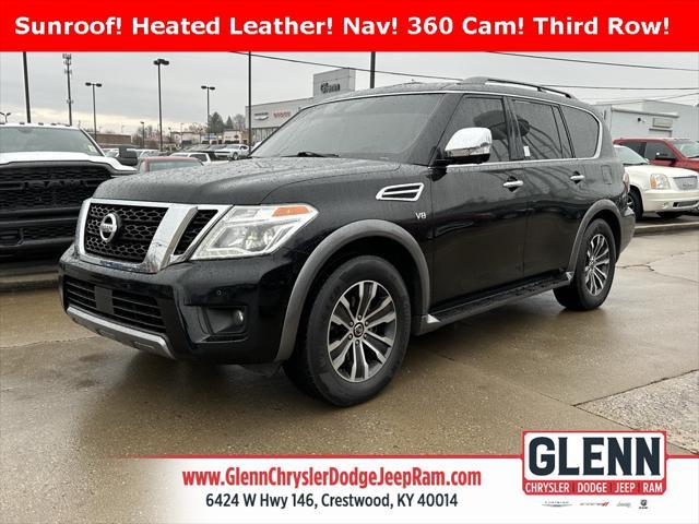 used 2020 Nissan Armada car, priced at $22,500