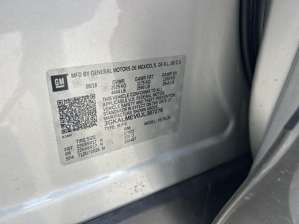 used 2018 GMC Terrain car, priced at $9,500