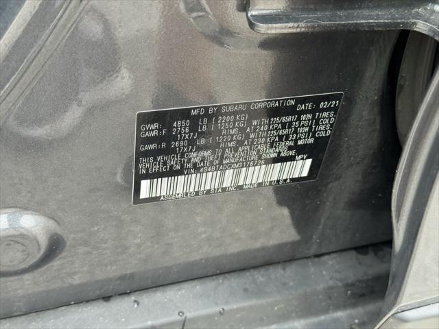 used 2021 Subaru Outback car, priced at $20,500
