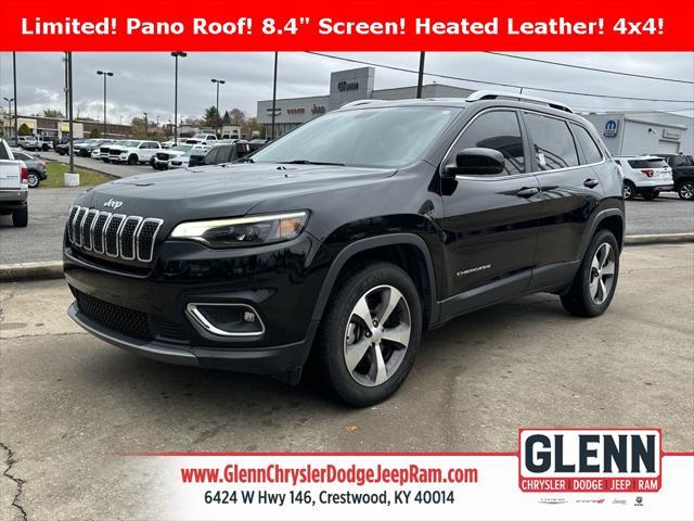 used 2020 Jeep Cherokee car, priced at $18,500