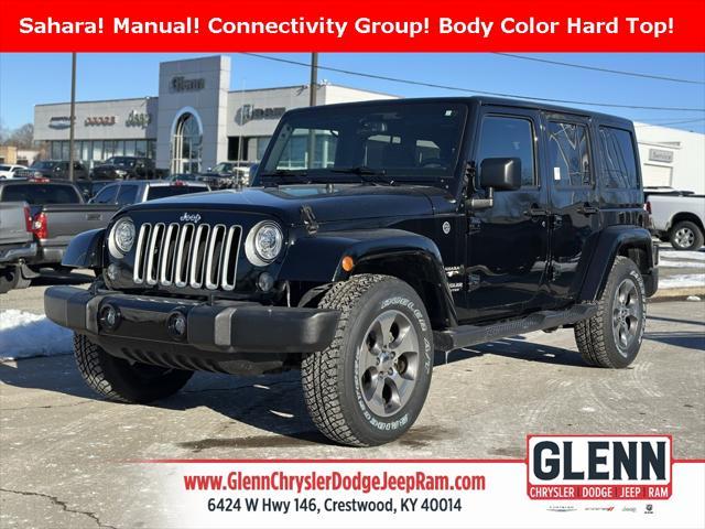 used 2017 Jeep Wrangler Unlimited car, priced at $21,995