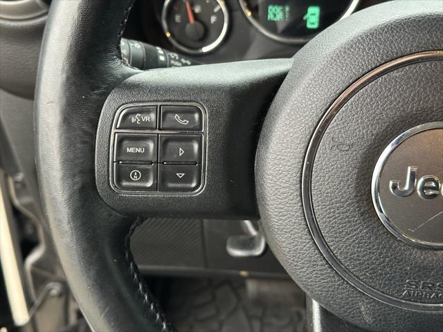 used 2017 Jeep Wrangler Unlimited car, priced at $19,500