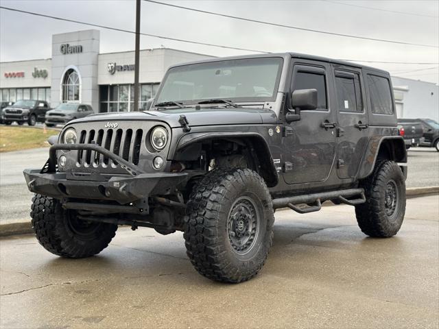 used 2017 Jeep Wrangler Unlimited car, priced at $19,500