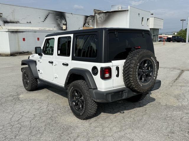 used 2021 Jeep Wrangler car, priced at $31,995