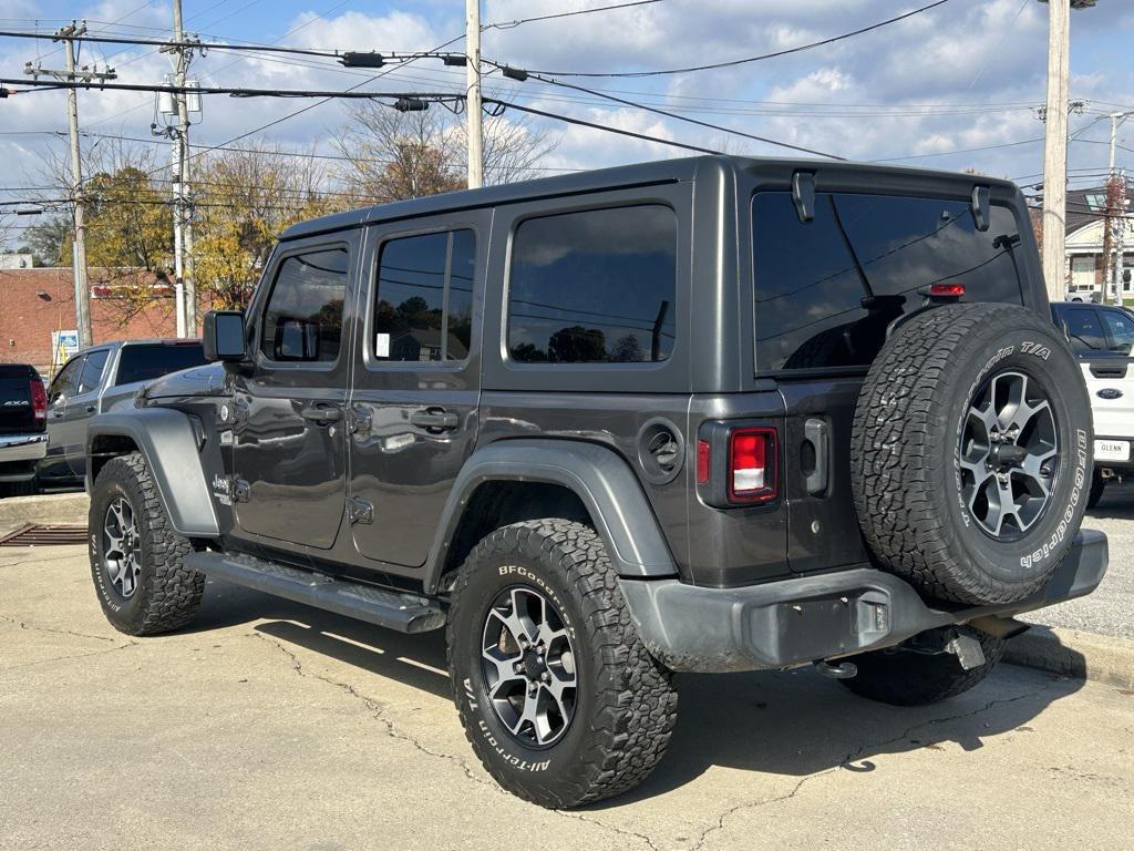 used 2018 Jeep Wrangler Unlimited car, priced at $19,995